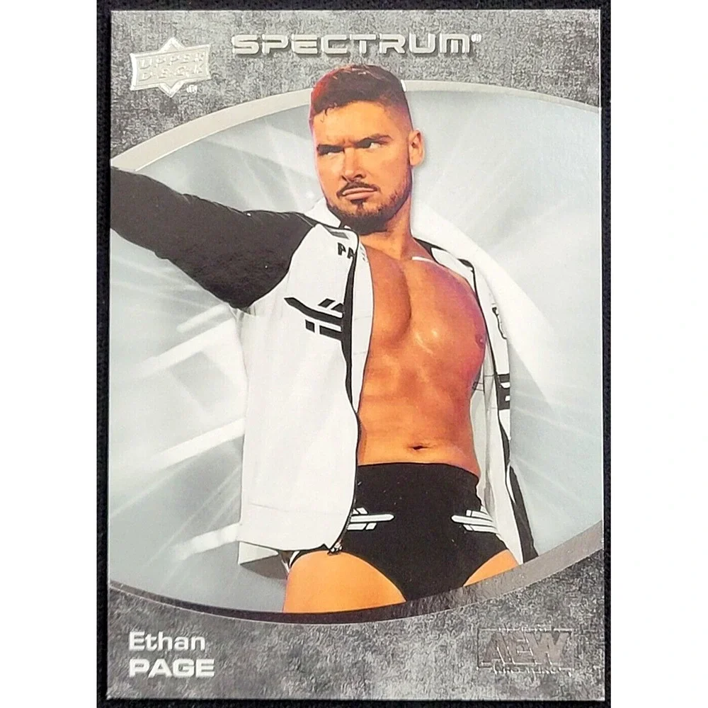 2021 UPPER DECK AEW SPECTRUM ‎ ETHAN PAGE  ALL ELITE WRESTLING